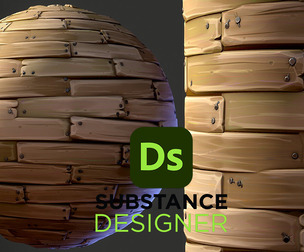 Stylized Irregular Wood Planks