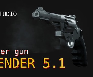 Revolver 8 bullet magnom