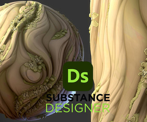 Stylized Mossy Roots