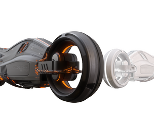 Sci-fi motorcycle