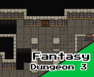 Fantasy Dungeon Pack Vol.3 – Walls, Entrances & Terrain (16x16)