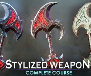 Stylized Game Weapon Course