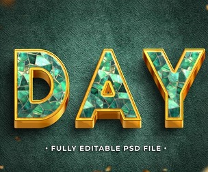 Hard PSD Fully Editable Text Effect. Layer Style PSD Mockup Template