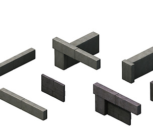 Ancient building accessories - stone wall