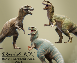 Retro Theropods Vol 1