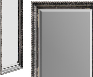 Ornate Classic Carved Frame CNC Ready High Poly 3D Model