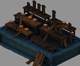 Ghost Furniture - Candlestick 01