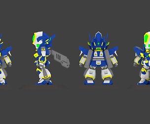 Super Mecha 12 - Wedzenger of Code Name 13TIK