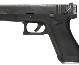Realistic Glock-17 Pistol - Game Ready PBR Handgun