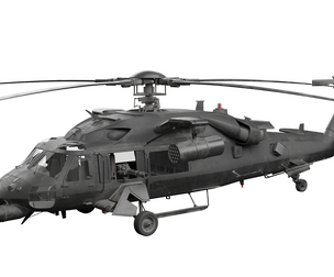 Shadow-Strike H2: Heavy Tactical Attack Helicopter - Fully Detailed Gunship (PBR)