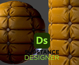 Stylized Leather Fabric