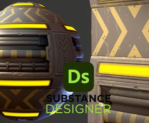 Stylized Sci-Fi Surface