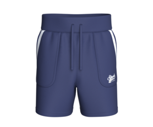 Men Drawstring Waist Curved-Pocket Shorts | Marvelous / Clo3d / obj / fbx