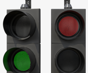 Traffic Light - Dual Signal Head