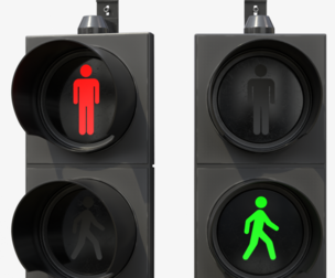 Traffic Light - Pedestrian Signal Head