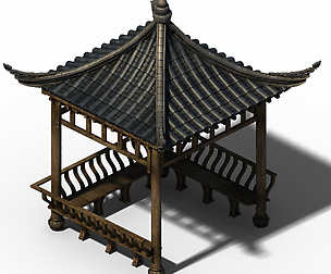 Architecture - White Chishan - Gazebo