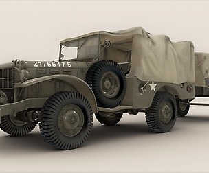US Army Dodge WC-52