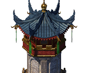 Building - contest ring - decorative tower