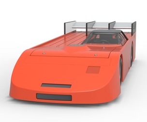 Vintage Asphalt Outlaw Super late model Scale 1 to 25