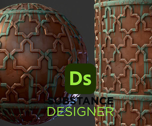 Stylized Metal Wall