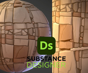 Stylized Cliff Rock Surface