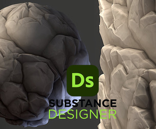 Stylized Rock Cliff