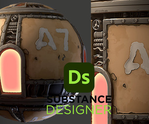 Stylized Industrial Sci-Fi