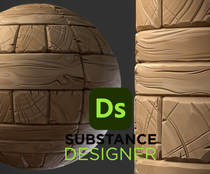 Stylized Cut Wood