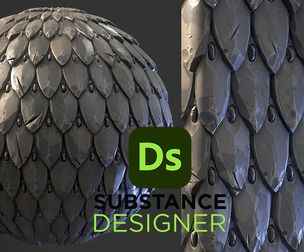 Stylized Metal Scales