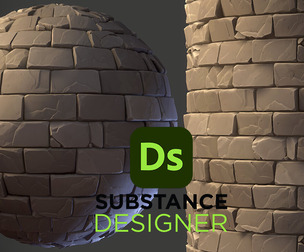 Stylized Brick Wall