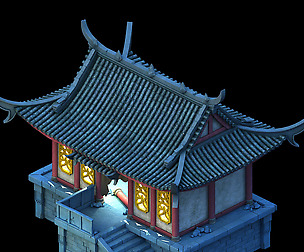 Building ghost house - haunted house 01