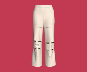 Girls Nexus Strapped Street Pant | Marvelous / Clo3d / obj / fbx