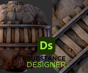 Stylized Mining Track