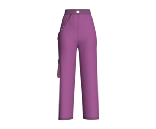 Girls Helix Mauve Utility Pant | Marvelous / Clo3d / obj / fbx