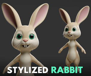 Rabbit – Stylized / Cartoon