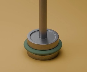 Hydraulic Press Squishing Soft Rubber Ball