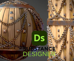 Stylized Wood with Metal