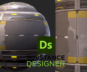 Stylized Sci-Fi Floor