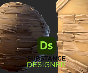 Stylized Sand and Wood