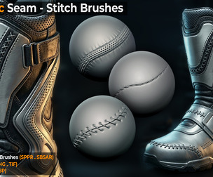 Dynamic Seam - Stitch Brushes