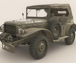 US Army Dodge WC-57 Command car