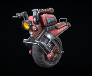 Stylized Monocycle