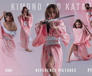 Kimono & Katana – 1500+ Poses for Character Artists Pt. 2
