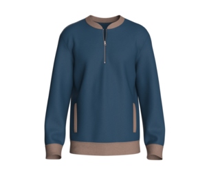 Men Core Element Quarter-Zip Sweatshirt | Marvelous / Clo3d / obj / fbx