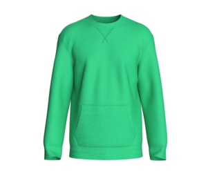 Men Emerald Crewneck Sweatshirt | Marvelous / Clo3d / obj / fbx