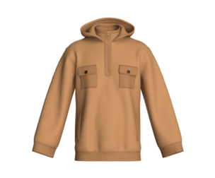 Men Horizon Tech-Fleece Hoodie | Marvelous / Clo3d / obj / fbx