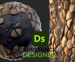 Stylized Stones and Mud