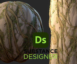 Stylized Rock and Roots