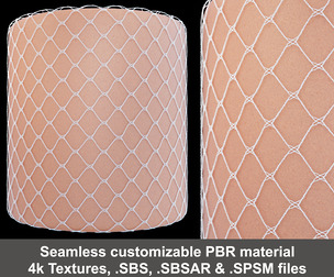 Fishnet Tights Substance Material and Textures