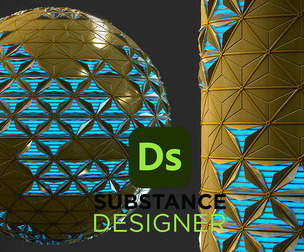 Stylized Sci-Fi wall